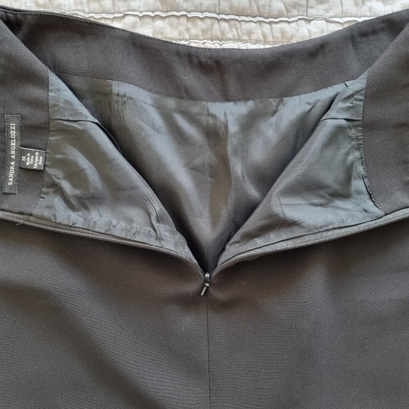 Sandra Angelozzi Black Skirt Size 38 - Picture 8 of 8